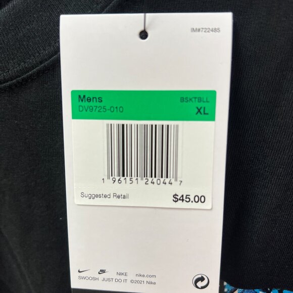 Nike Kyrie Journey Reward Black Long Sleeve T-Shirt DV9725-010 Mens S, XL, or LT - Picture 10 of 12